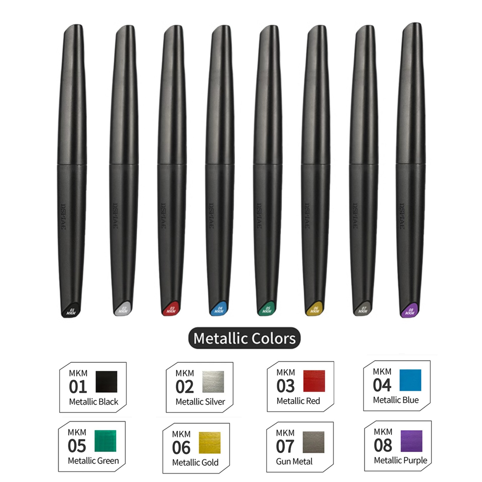 Model Kit Paint Set - DSPIAE Soft Tip Water-based Marker Pen