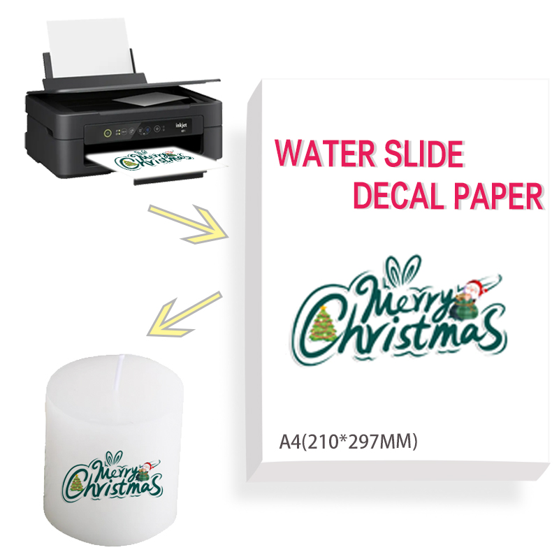 Waterslide Decal Paper - DIY Decals Gift Crafts Cera Inkjet