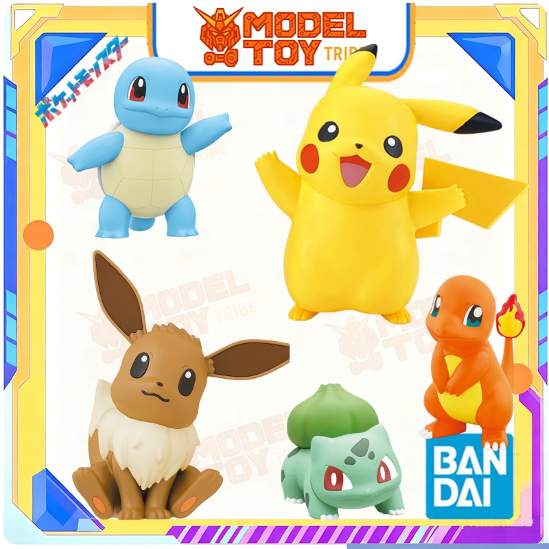 Model Kit Quick Charmander - In-Stock Japan Bandai Original Anime Pokemon