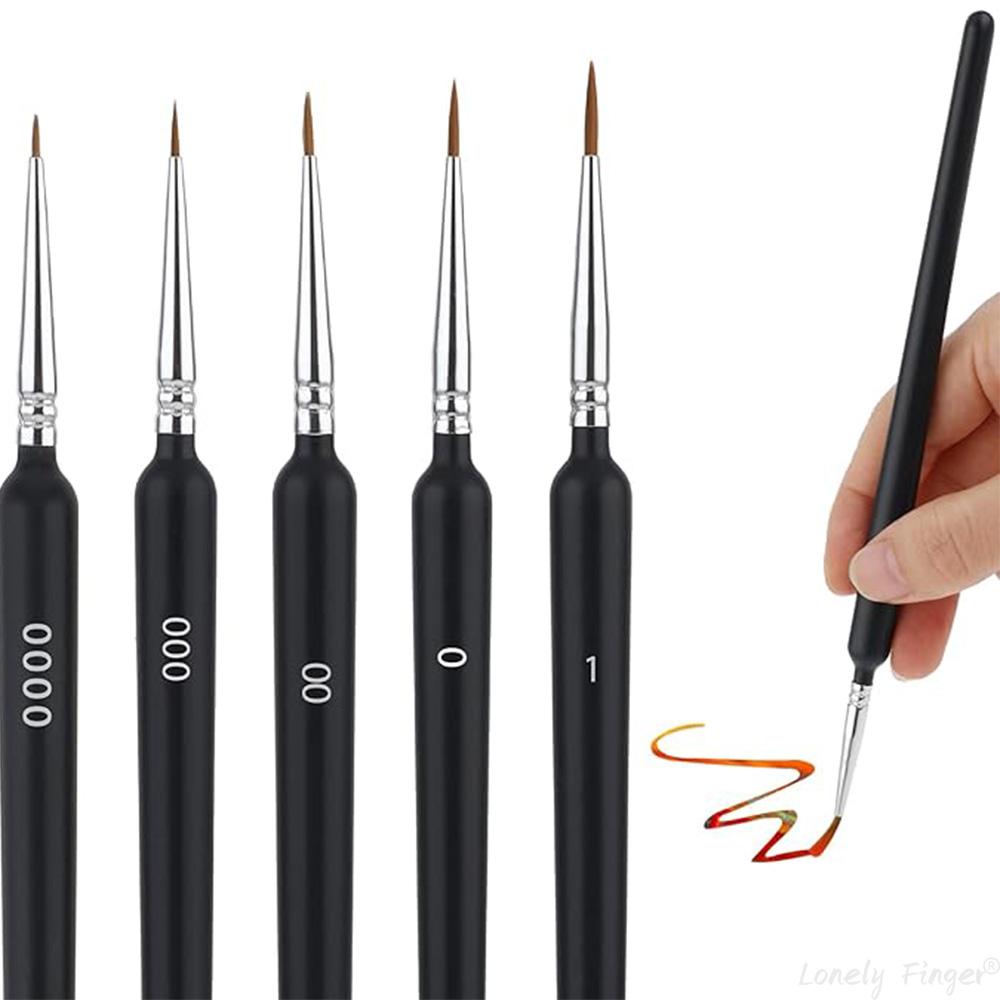 Model Kit Paint Set - 5/11Pcs Paint Brushes Set, Artist Fine
