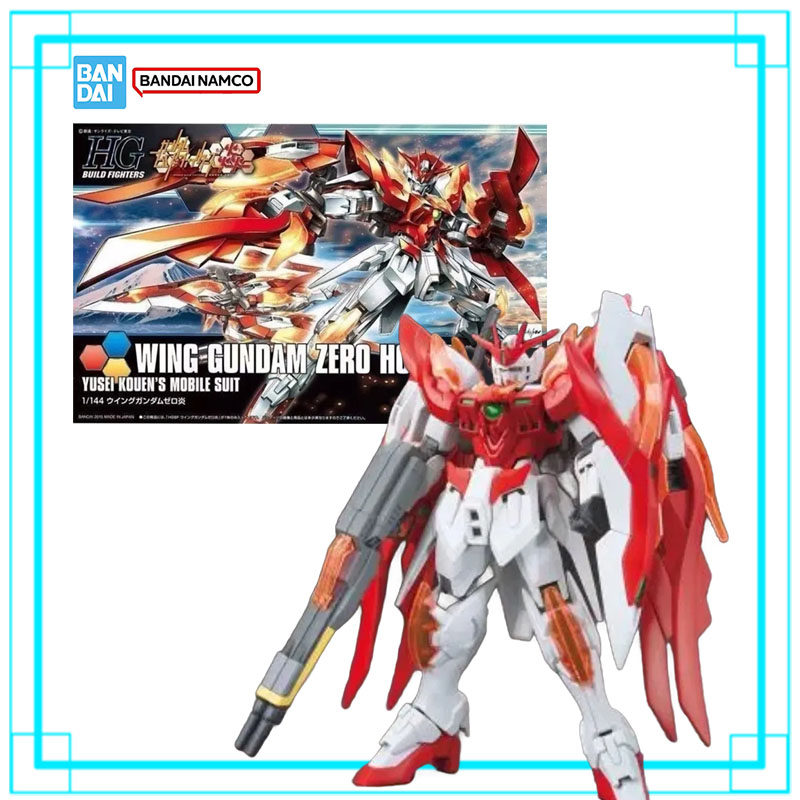 Model Kit Wing Zero - In Stock Bandai Gundam HG 1/144
