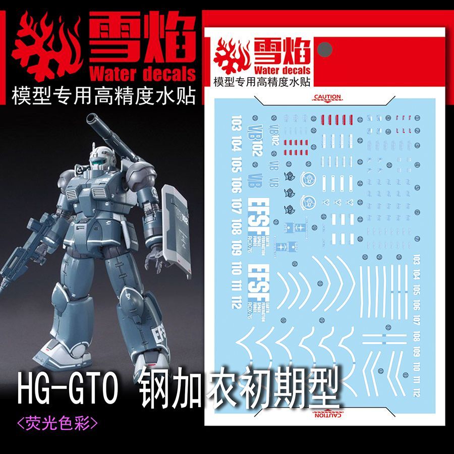 Model Kit Hg - Model Decals High Precision Fluorescent Water