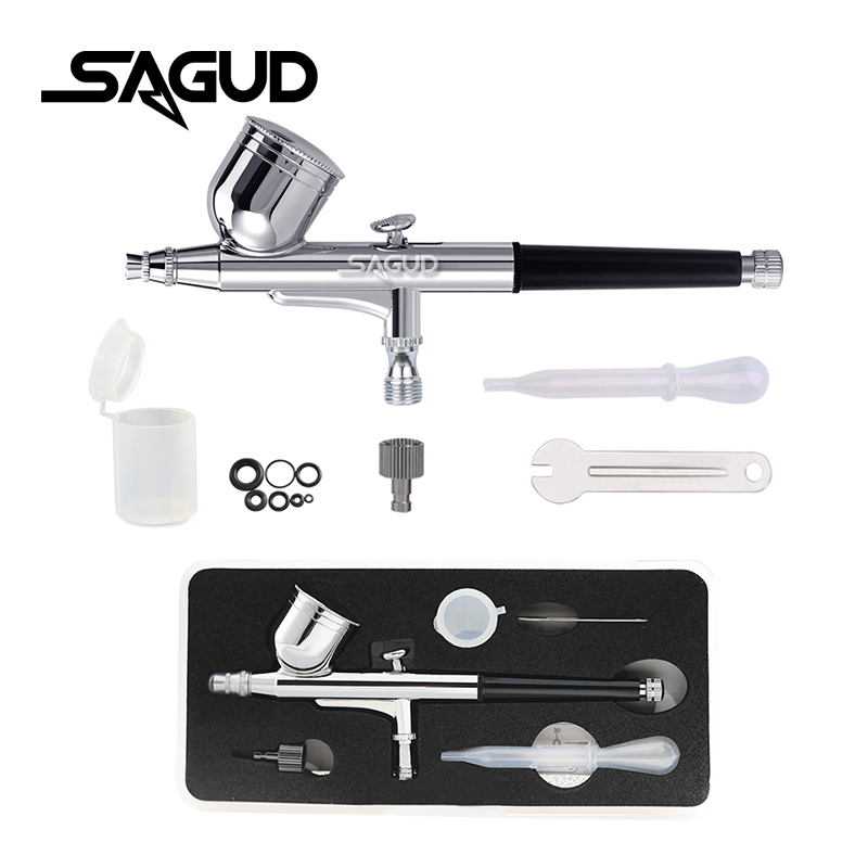 Model Kit Paint Set - SAGUD Airbrush Model SD130 Multi-Purpose Dual-Action
