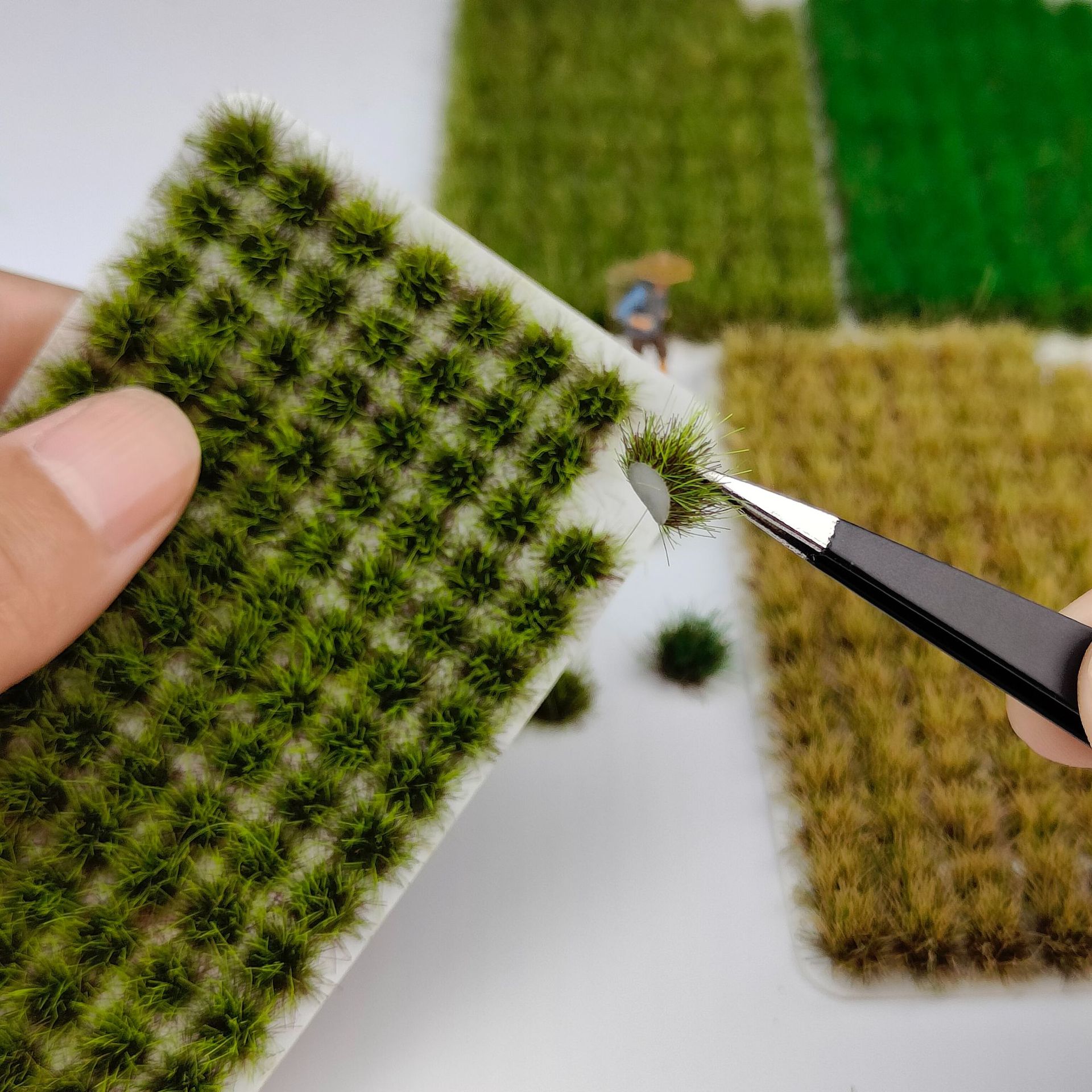 120pcs/box Miniature Grass Clu - огляд і ціна Model Kit Diorama