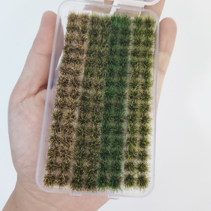120pcs/box Miniature Grass Clu - огляд і ціна Model Kit Diorama