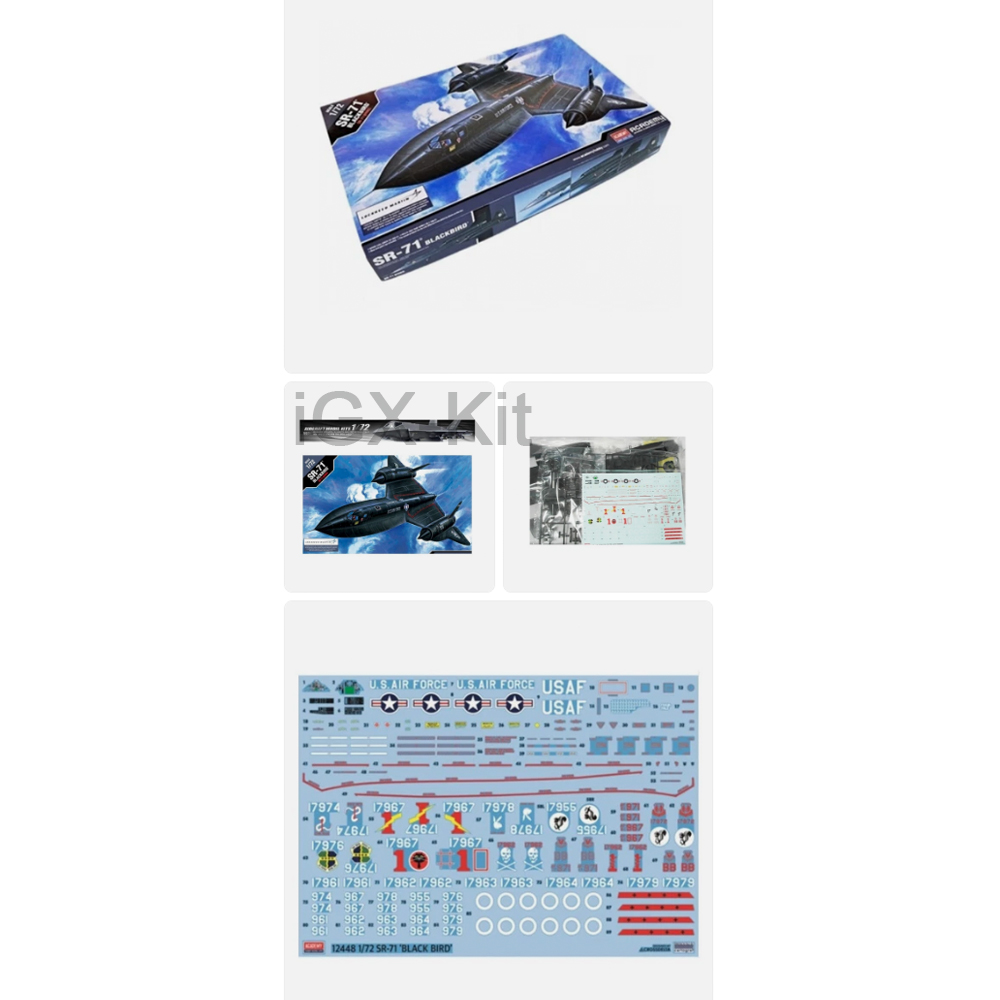 Academy 12448 1/72 Scale US SR - огляд і ціна Model Kit Academy