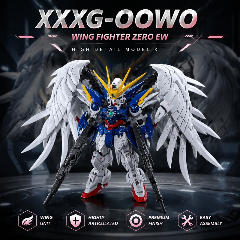 Gl XXXG OOWO Wing Zero EW Styl - огляд і ціна Model Kit Wing Zero