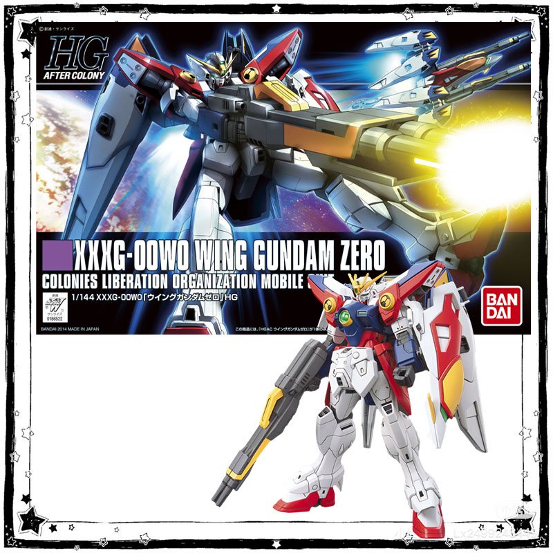 In Stock Bandai Gundam Model K - огляд і ціна Model Kit Wing Zero
