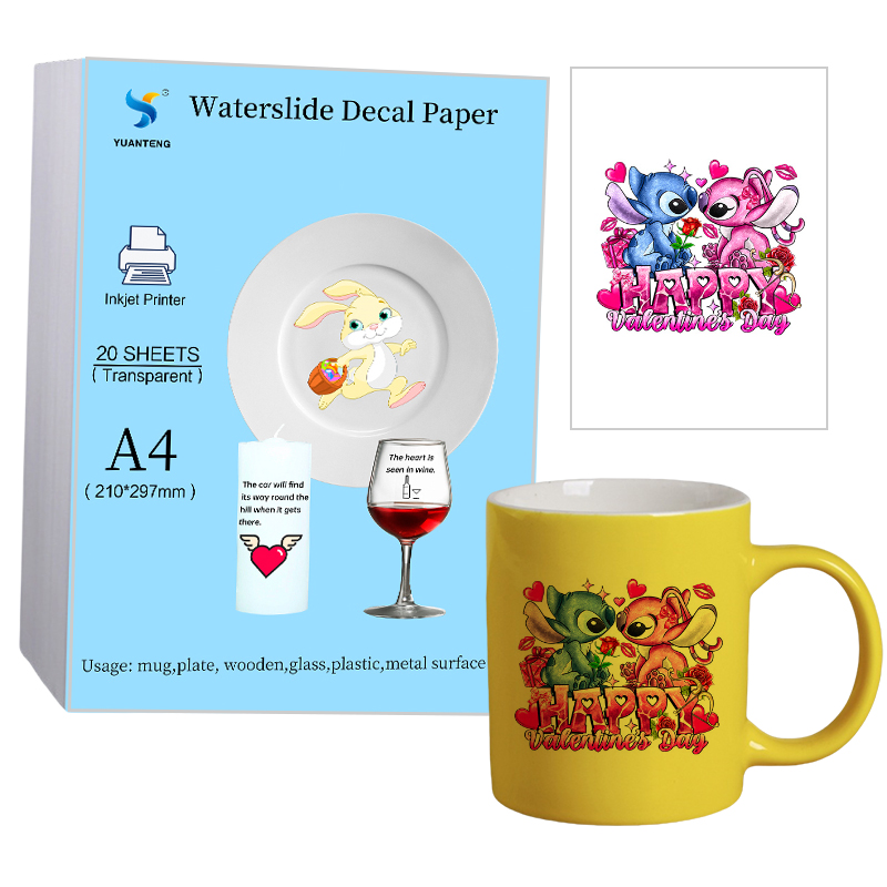 20Sheets/Bag Blue Backing Wate - огляд і ціна Waterslide Decal Paper