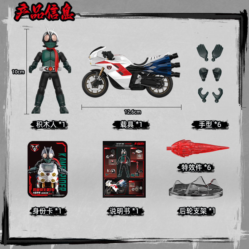 Blokees Kamen Rider Action Fig - огляд і ціна Model Kit Kamen Rider