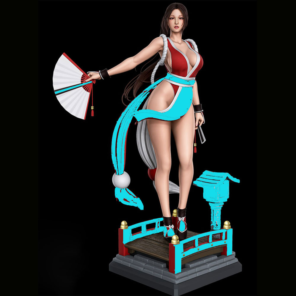 1/24 Sexy Long-Haired Girl Min - огляд і ціна Model Kit Hg