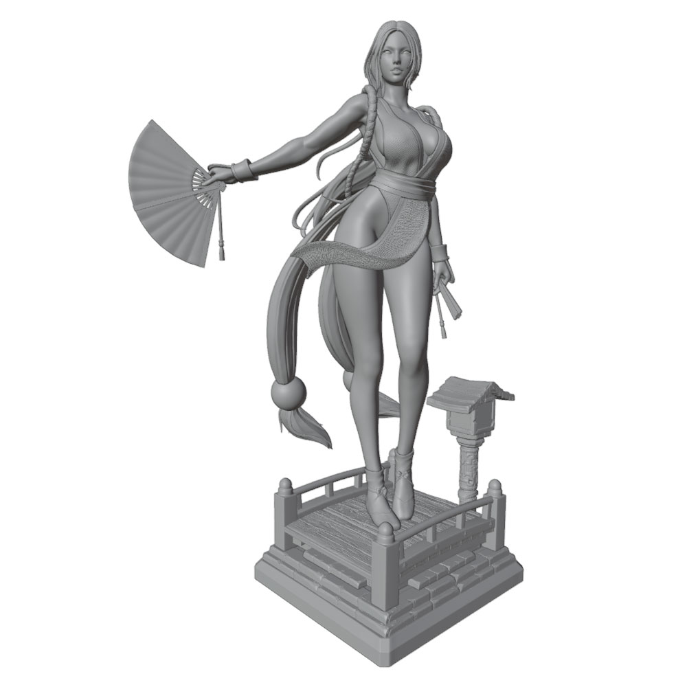 1/24 Sexy Long-Haired Girl Min - огляд і ціна Model Kit Hg