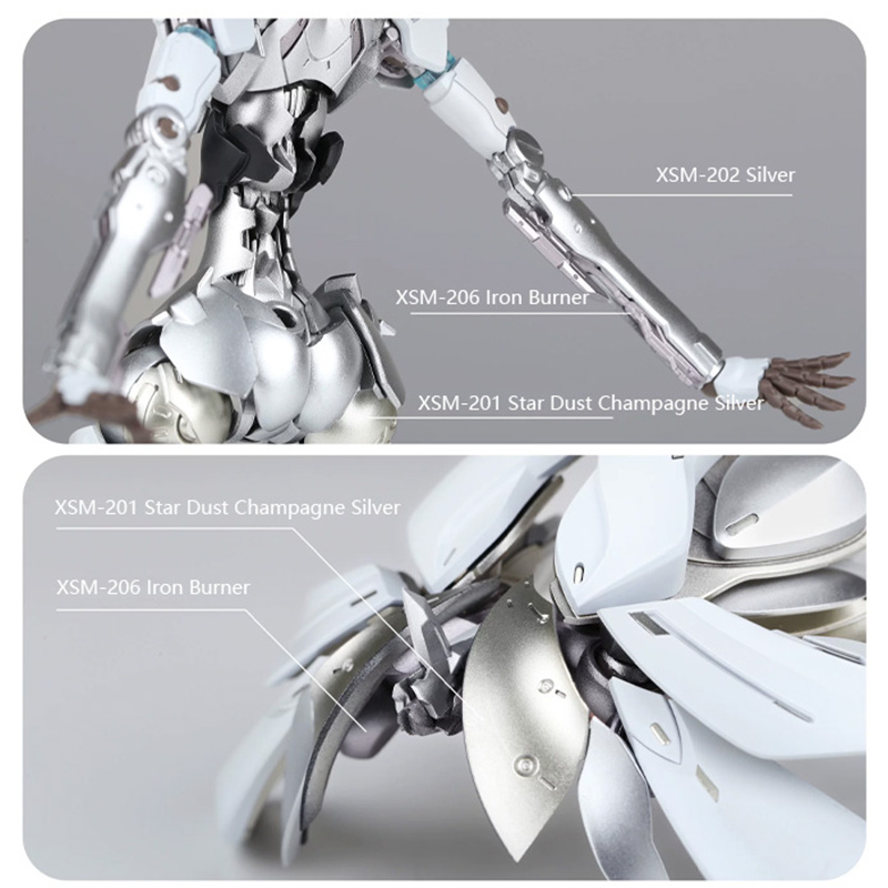 New DSPIAE XSM Metallic Water  - огляд і ціна Model Kit Paint Set