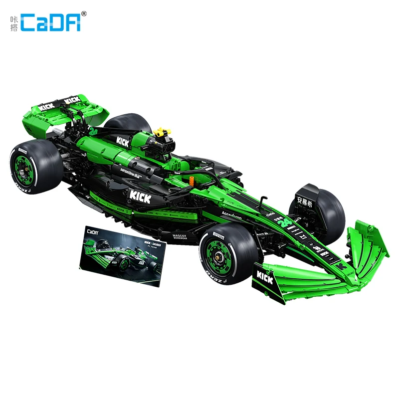 Cada 1:8  MOC Sauber F1 Team C - огляд і ціна Model Kit Formula 1