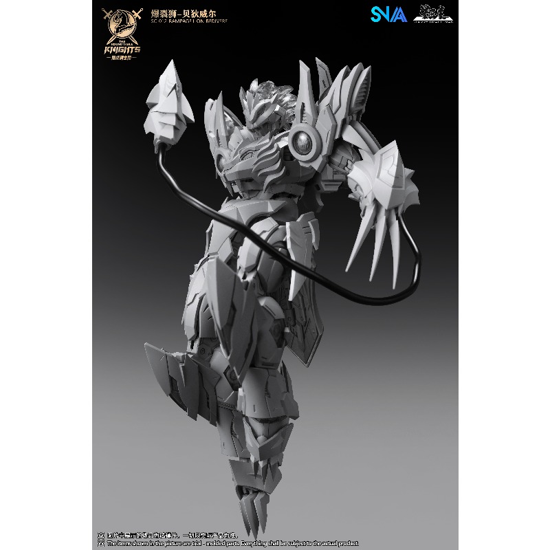 SNAA Round Table Knights SC 01 - огляд і ціна Model Kit Snaa
