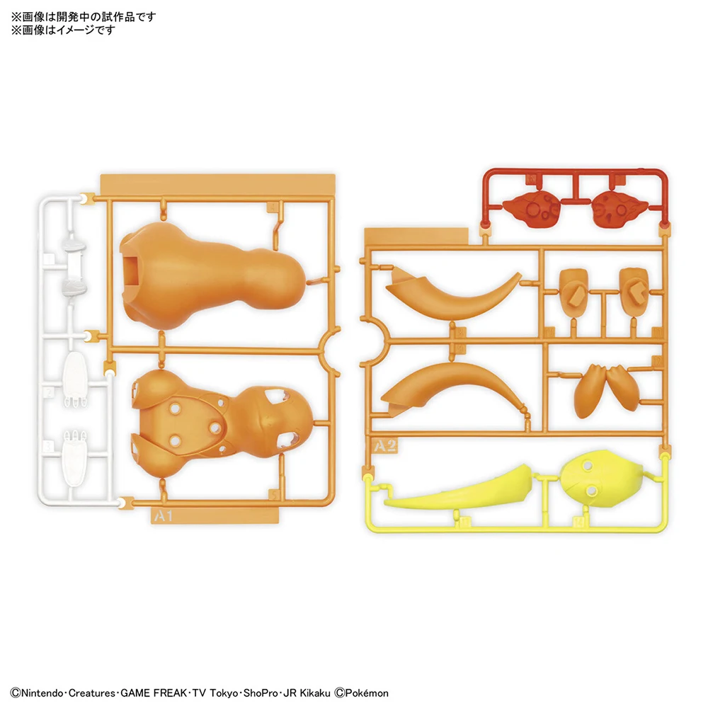 Original Bandai Figures Model  - огляд і ціна Model Kit Quick Charmander