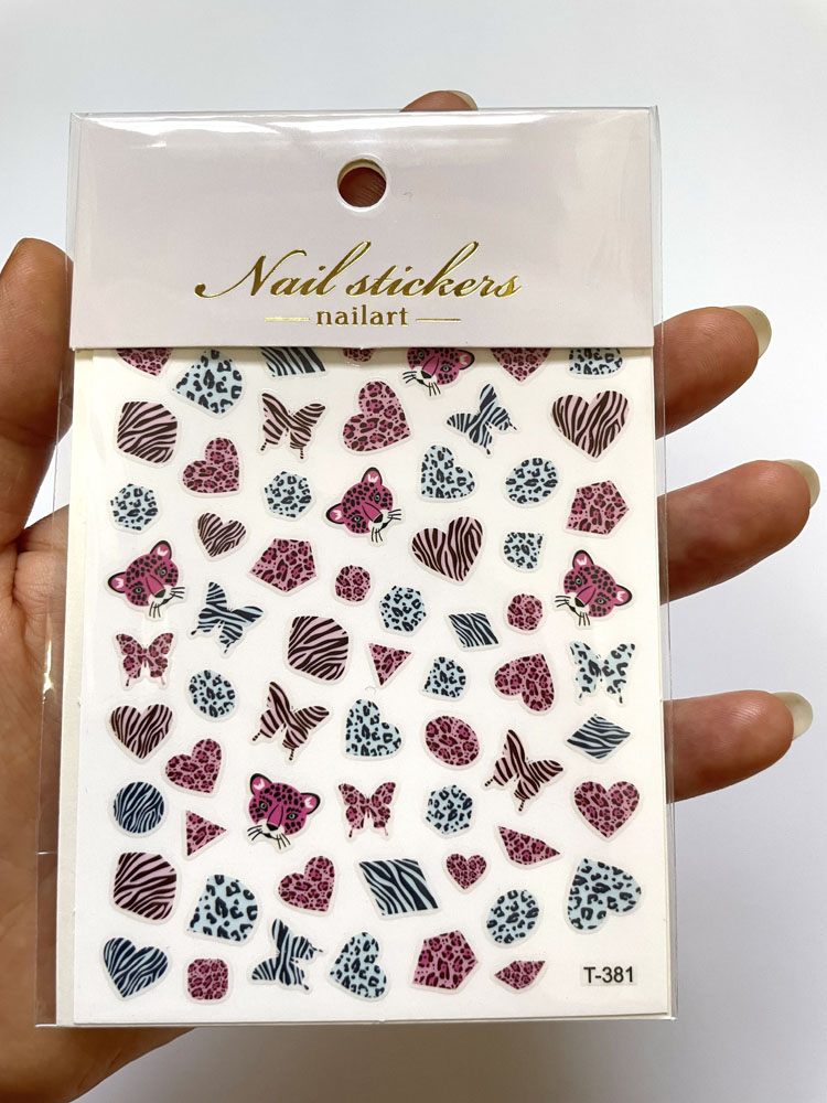 1 Sheet Leopard Sticker 3D Sli - огляд і ціна Waterslide Decal Paper