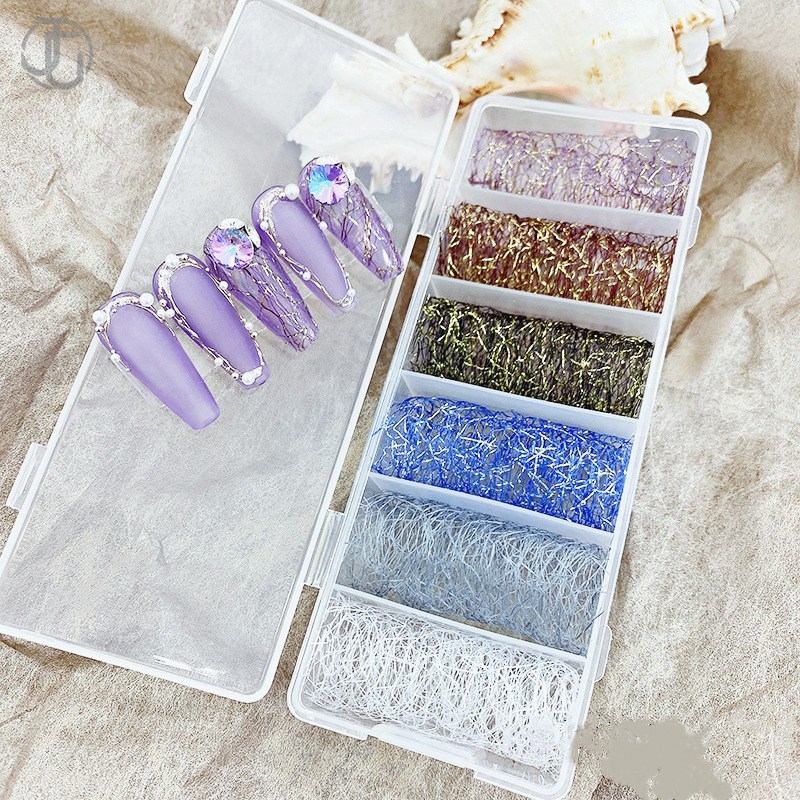 6 rolls Aurora Nail Foils for  - огляд і ціна Waterslide Decal Paper