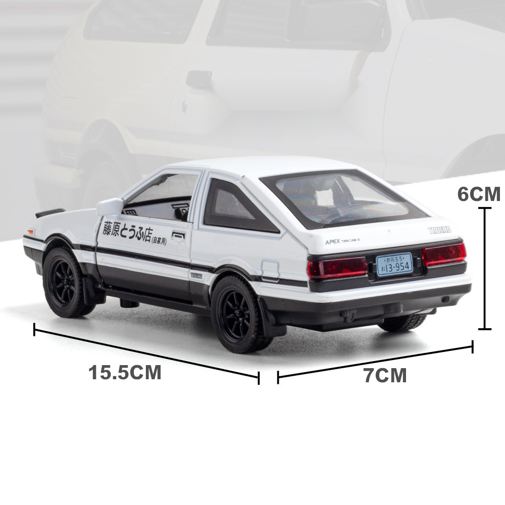 1:32 INITIAL D AE86 Car Model  - огляд і ціна Model Kit Ae86