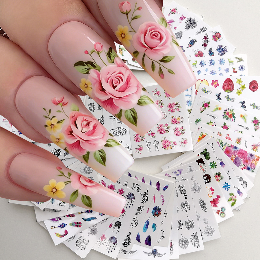 48 Pieces of Nail Art Stickers - огляд і ціна Waterslide Decal Paper