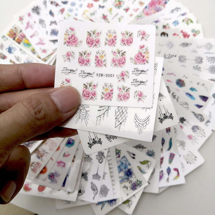 48 Pieces of Nail Art Stickers - огляд і ціна Waterslide Decal Paper