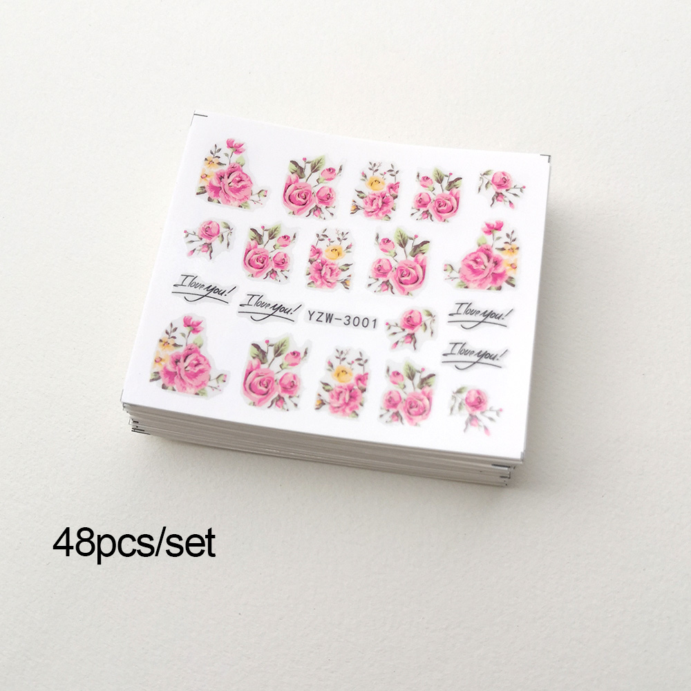 48 Pieces of Nail Art Stickers - огляд і ціна Waterslide Decal Paper