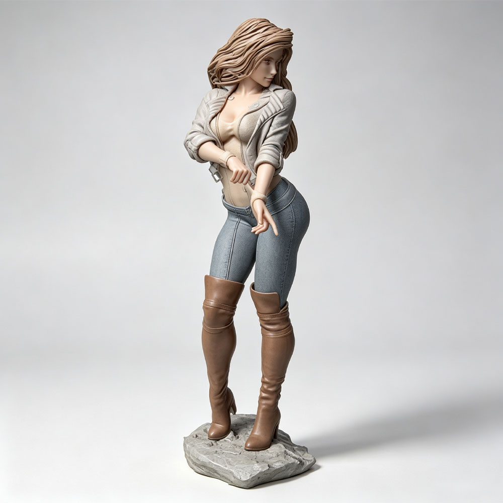 1/24 Realistic fashionable fem - огляд і ціна Model Kit Hg