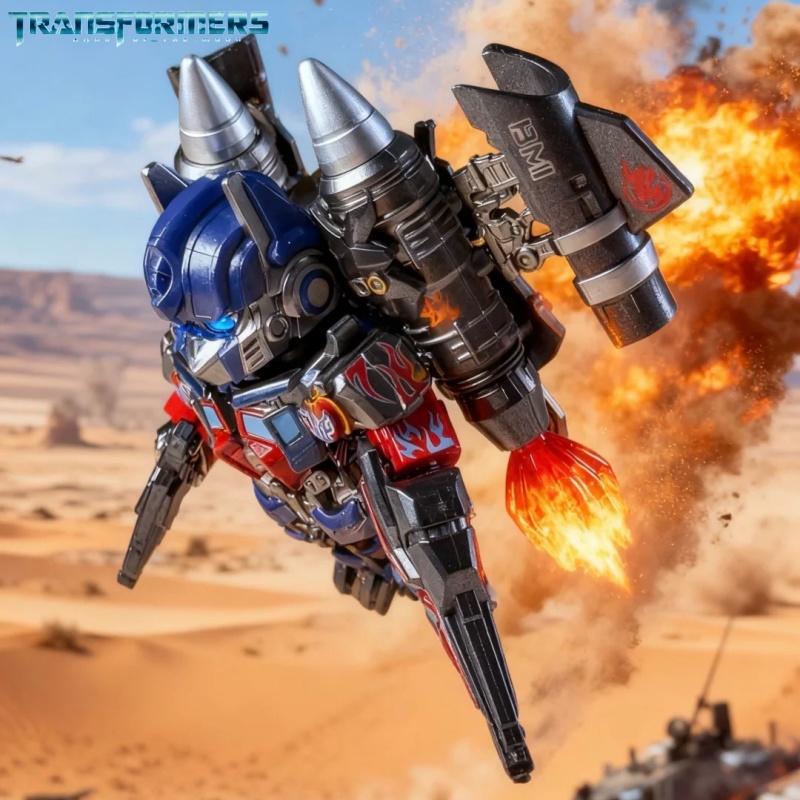 Optimus Prime Jetpack Transfor - огляд і ціна Model Kit Optimus