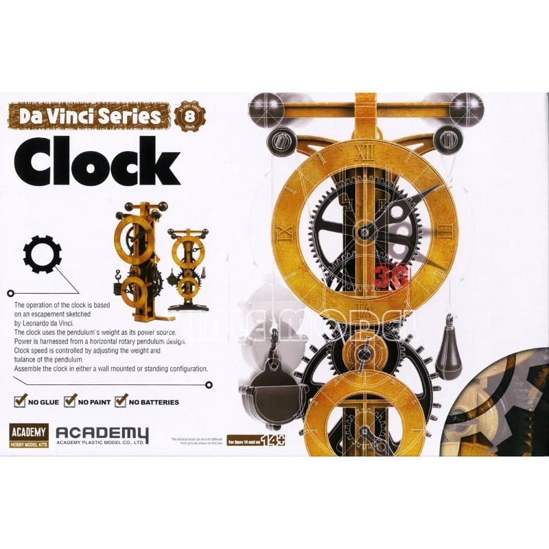 Academy 18150 Da Vinci Machine - огляд і ціна Model Kit Academy