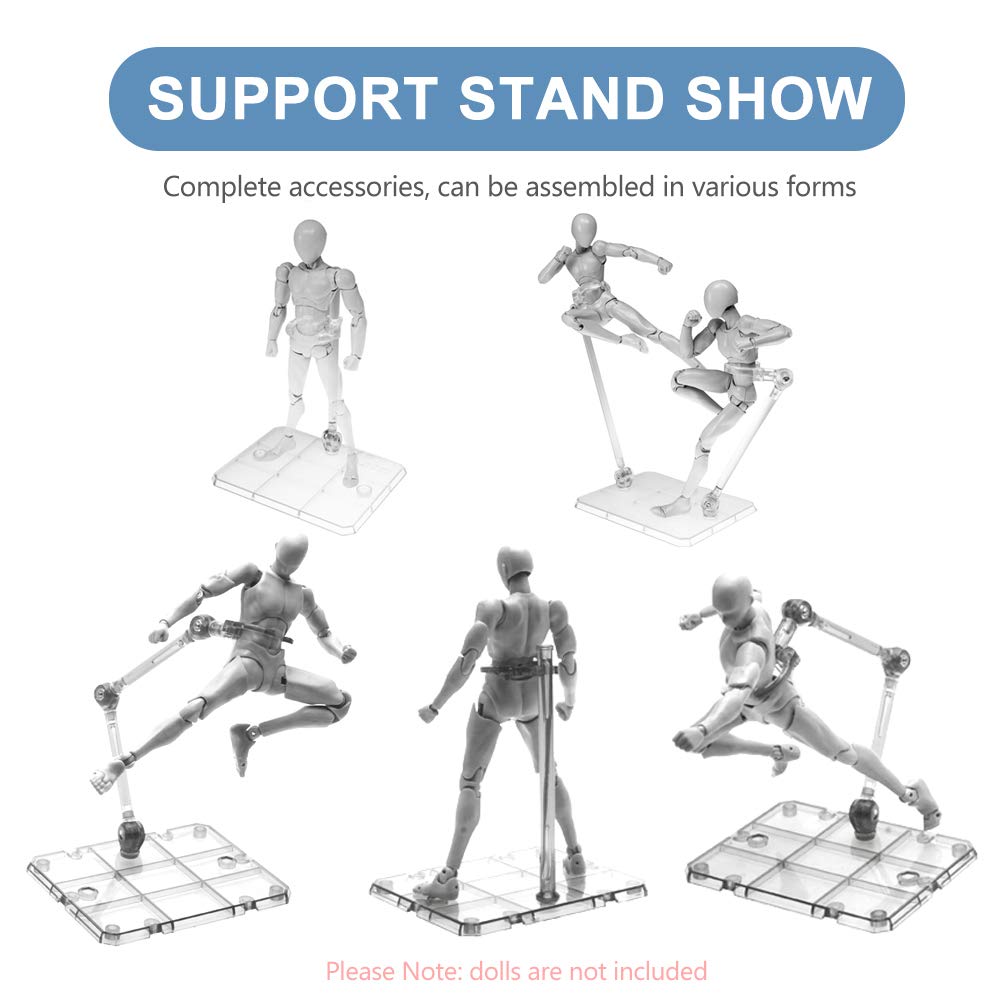 Clear Action Figure Stand,Asse - огляд і ціна Model Kit Hg