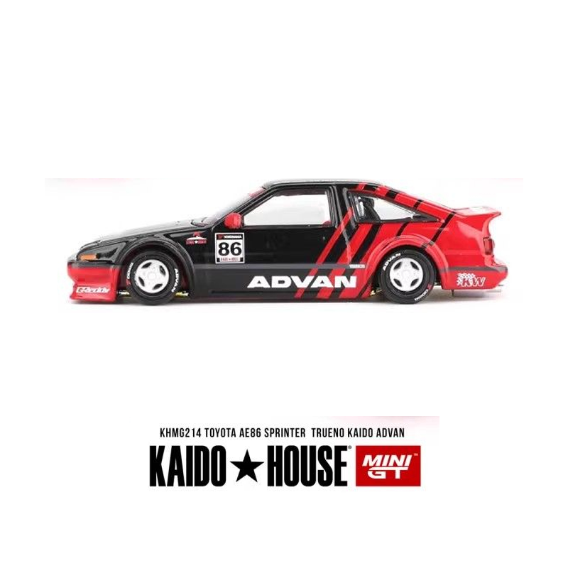 Kaido House + MINIGT 1:64 Toyo - огляд і ціна Model Kit Ae86