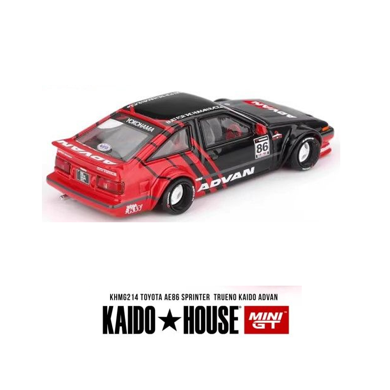 Kaido House + MINIGT 1:64 Toyo - огляд і ціна Model Kit Ae86