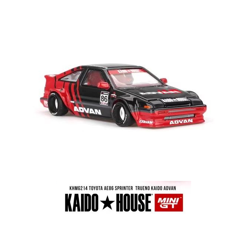 Kaido House + MINIGT 1:64 Toyo - огляд і ціна Model Kit Ae86