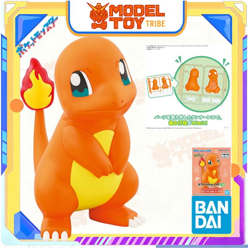 In-Stock Japan Bandai Original - огляд і ціна Model Kit Quick Charmander