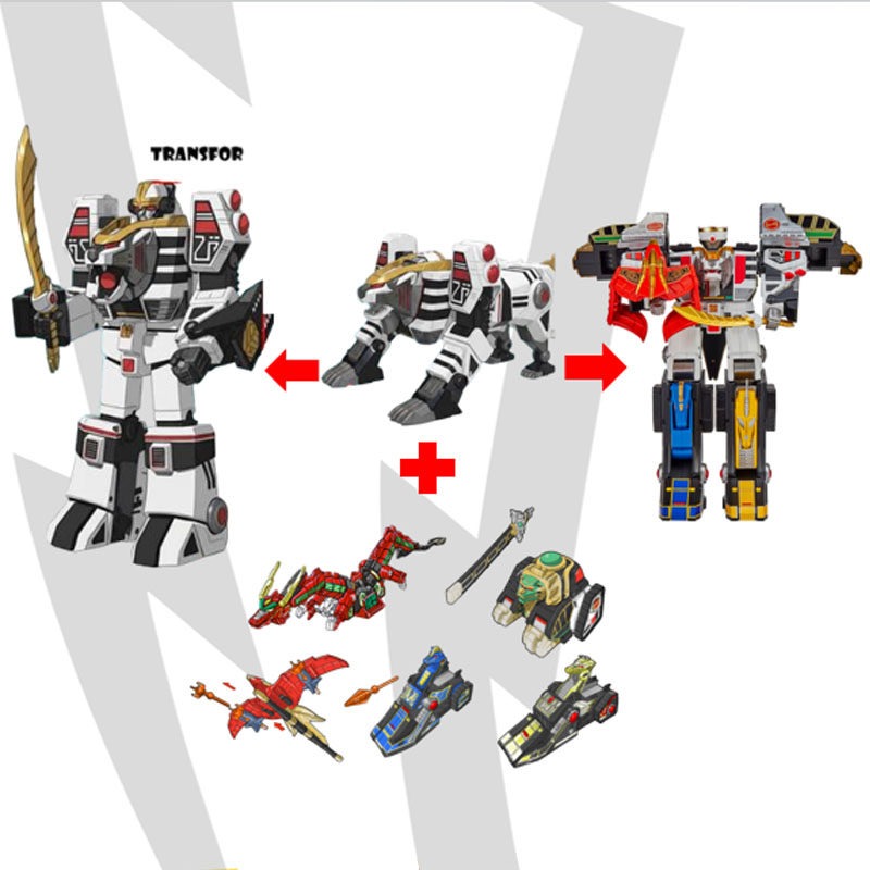 Anime Power Rangers Action Fig - огляд і ціна Model Kit Power Rangers