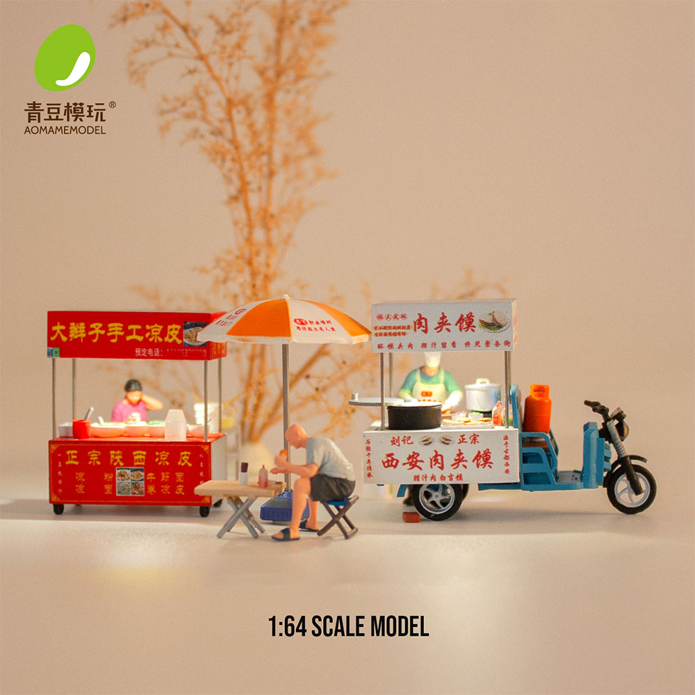 1/64 Night market s Model Kit- - огляд і ціна Model Kit Diorama