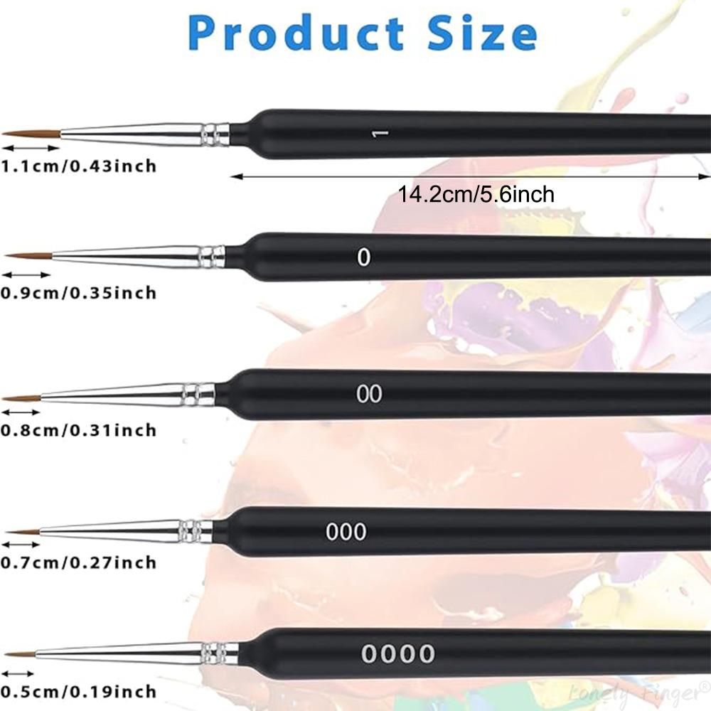 5/11Pcs Paint Brushes Set, Art - огляд і ціна Model Kit Paint Set