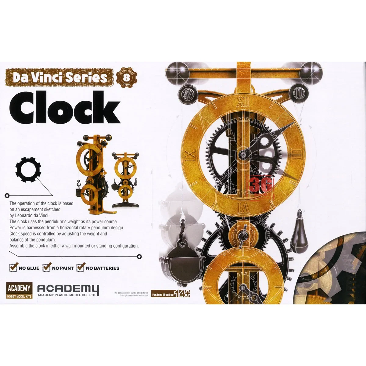 Academy Model  Da Vinci Scienc - огляд і ціна Model Kit Academy