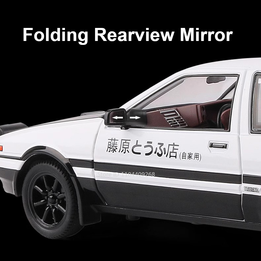Large 1:20 Initial D AE86 Roll - огляд і ціна Model Kit Ae86