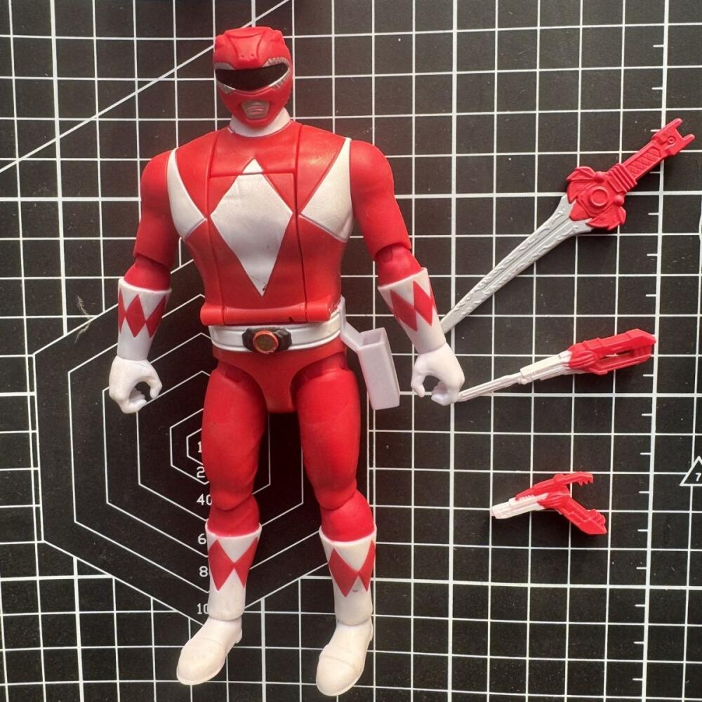 Hasbro Power Rangers Red Range - огляд і ціна Model Kit Power Rangers