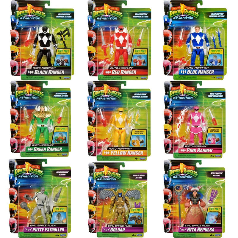 Playmates Power Rangers Action - огляд і ціна Model Kit Power Rangers