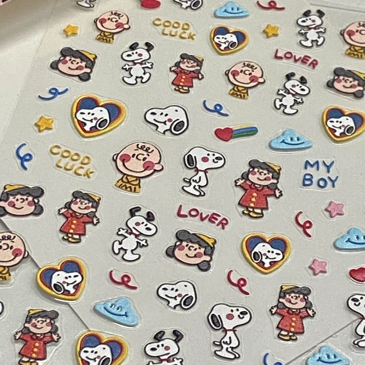 Cartoon Snoopy Embossed 3D Rel - огляд і ціна Waterslide Decal Paper